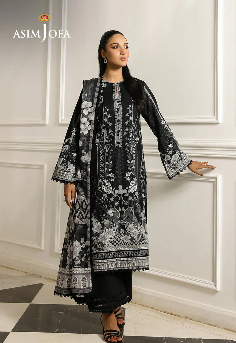 Asim Jofa 3Pc Digital Printed Lawn Collections Vol # 04