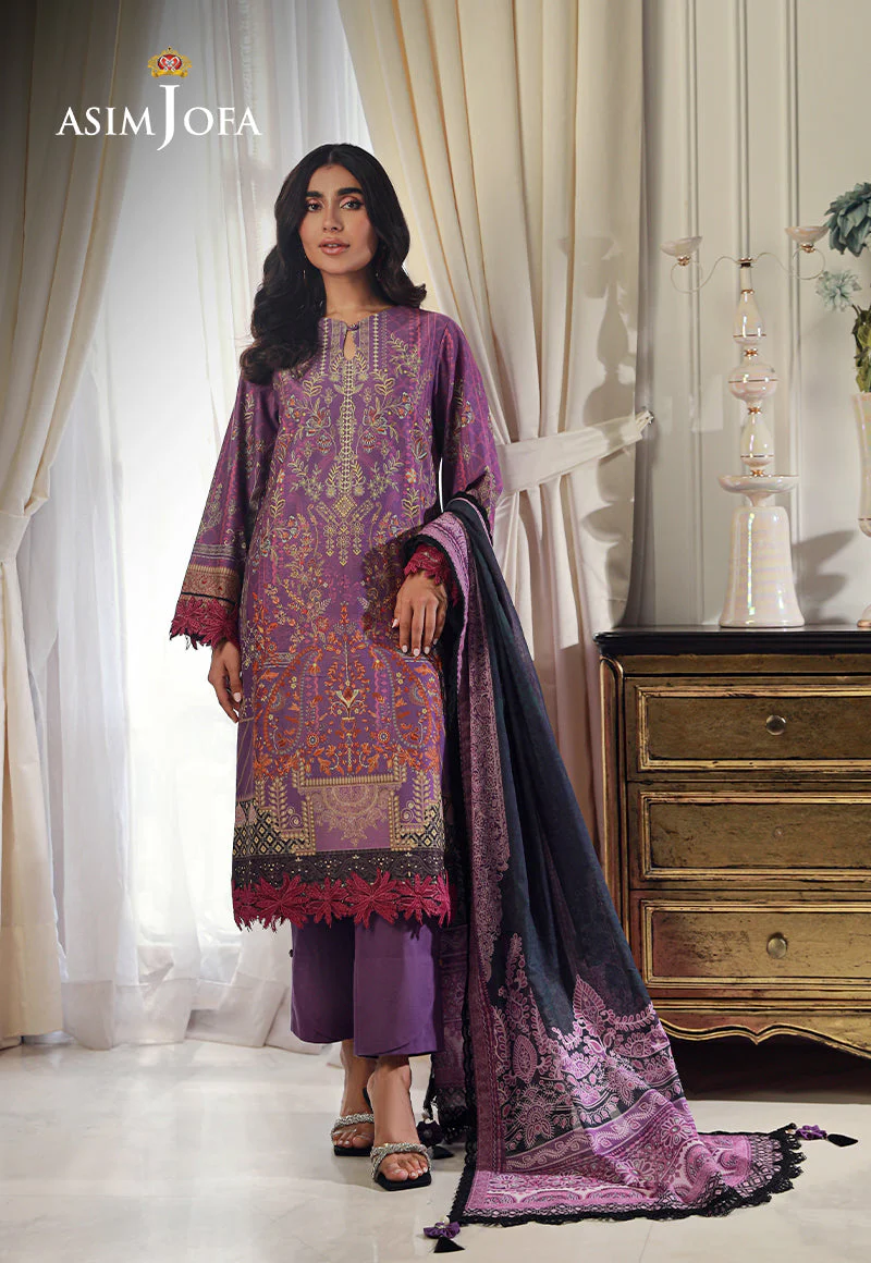 Asim Jofa 3Pc Digital Printed Lawn Collections Vol # 04