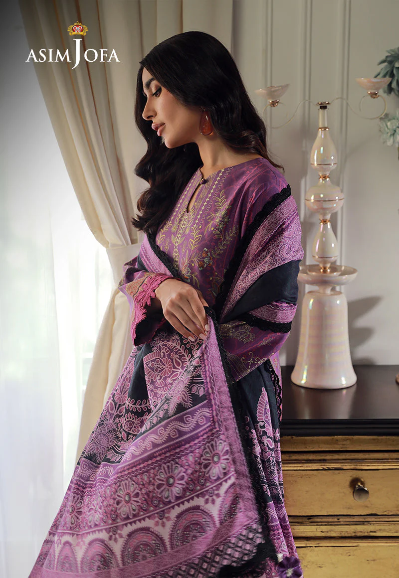 Asim Jofa 3Pc Digital Printed Lawn Collections Vol # 04