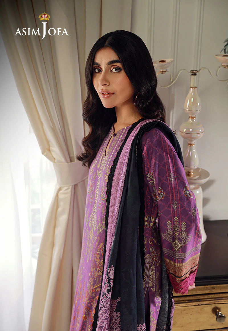 Asim Jofa 3Pc Digital Printed Lawn Collections Vol # 04