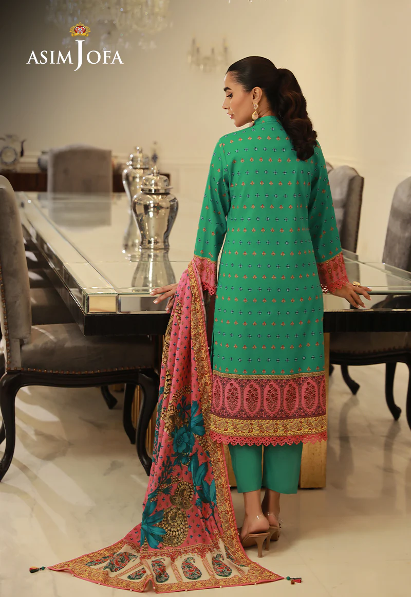 Asim Jofa 3Pc Digital Printed Lawn Collections Vol # 04
