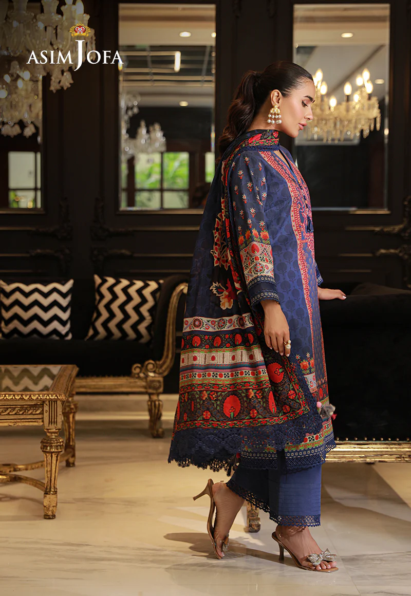 Asim Jofa 3Pc Digital Printed Lawn Collections Vol # 04