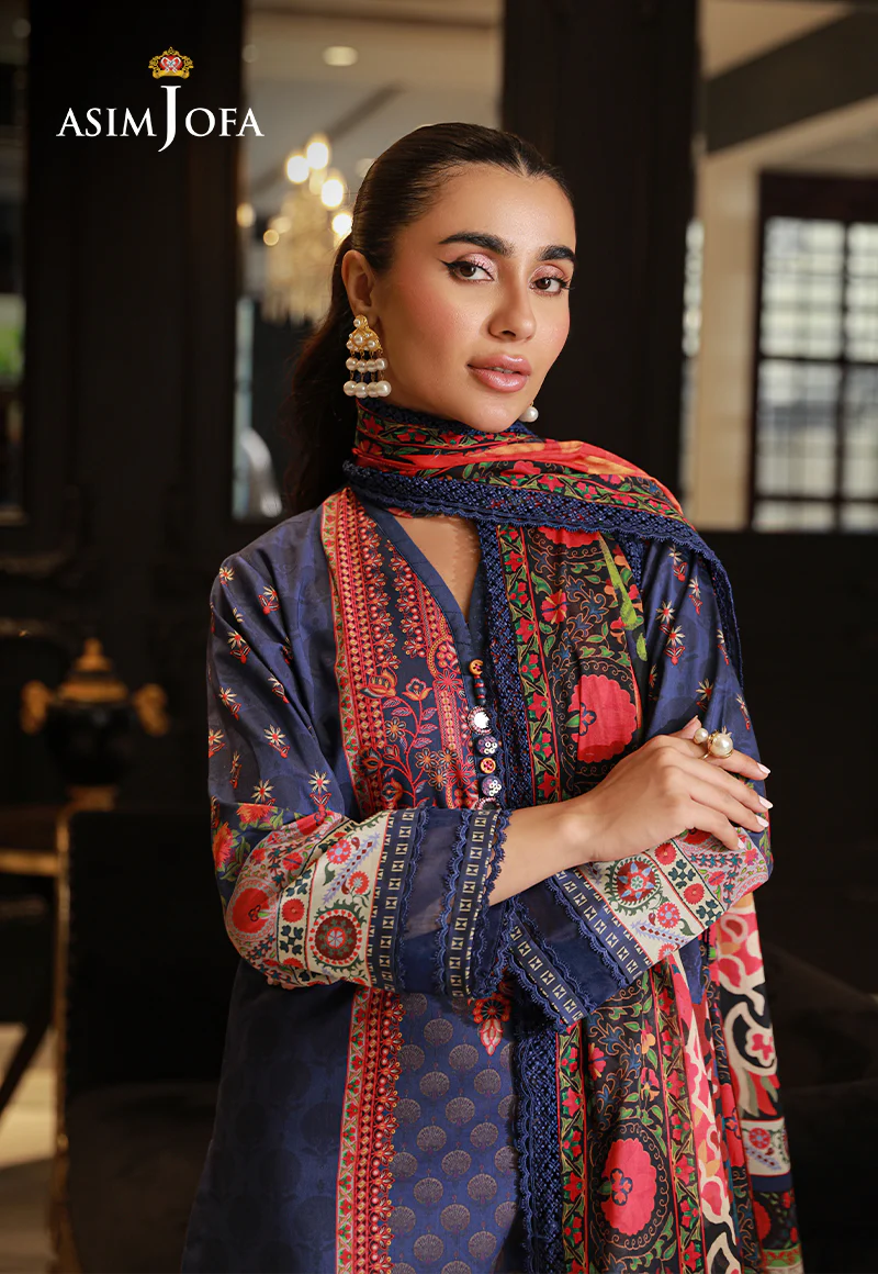 Asim Jofa 3Pc Digital Printed Lawn Collections Vol # 04