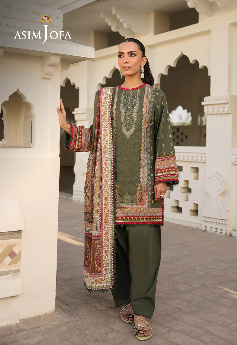 Asim Jofa 3Pc Digital Printed Lawn Collections Vol # 04