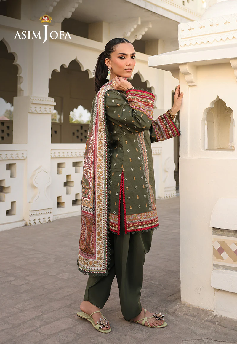 Asim Jofa 3Pc Digital Printed Lawn Collections Vol # 04