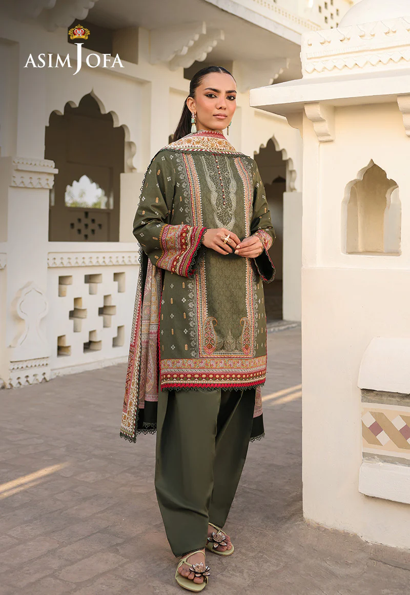 Asim Jofa 3Pc Digital Printed Lawn Collections Vol # 04