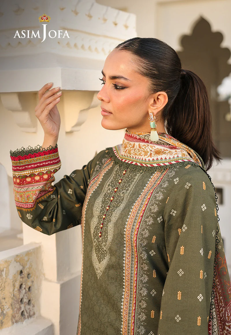 Asim Jofa 3Pc Digital Printed Lawn Collections Vol # 04
