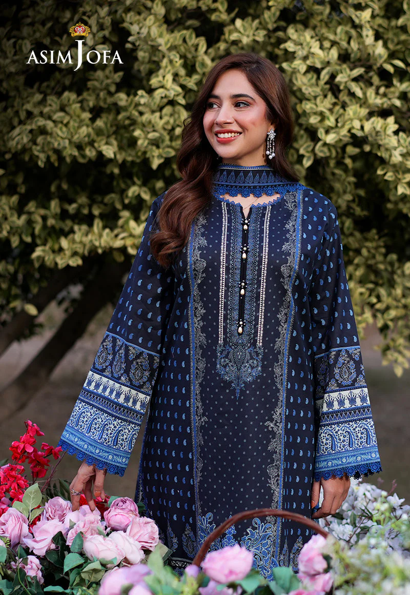 Asim Jofa 3Pc Digital Printed Lawn Collections Vol # 04