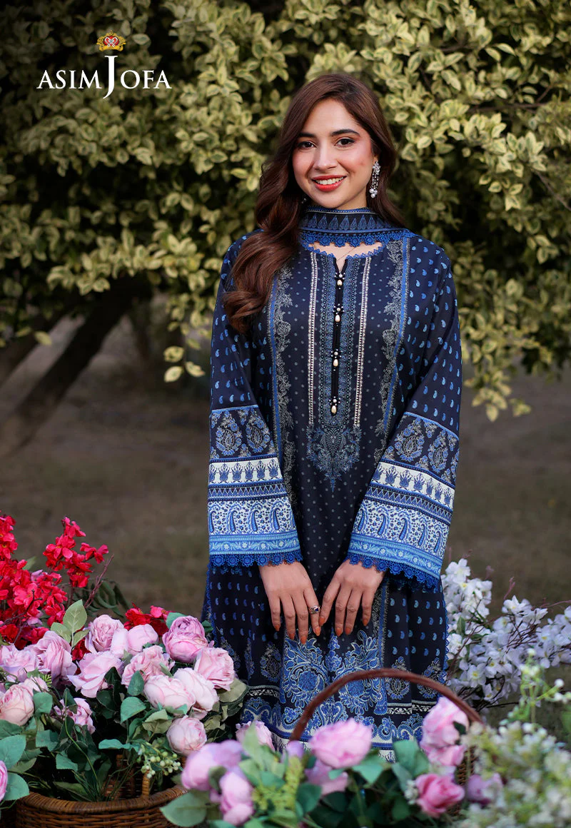 Asim Jofa 3Pc Digital Printed Lawn Collections Vol # 04