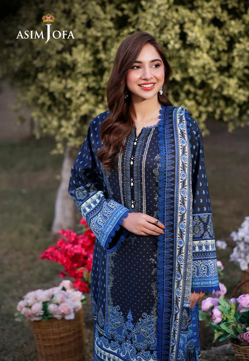 Asim Jofa 3Pc Digital Printed Lawn Collections Vol # 04