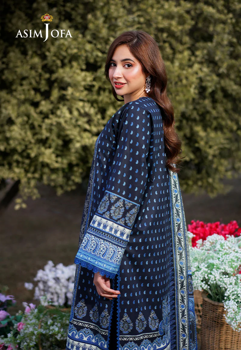 Asim Jofa 3Pc Digital Printed Lawn Collections Vol # 04