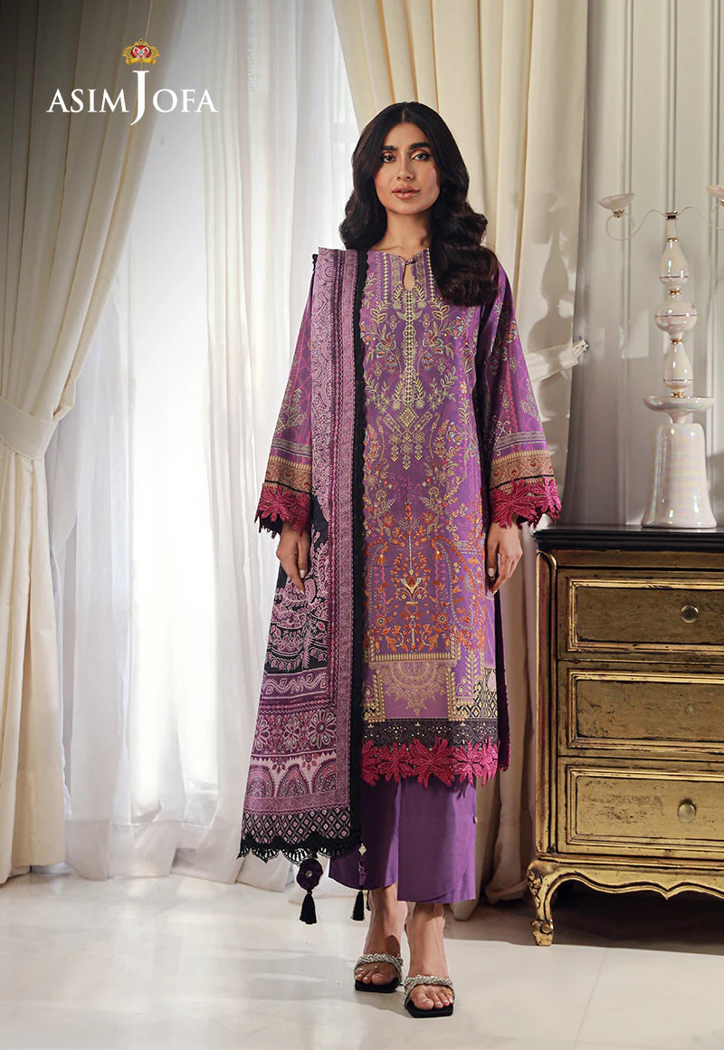 Asim Jofa 3Pc Digital Printed Lawn Collections Vol # 04