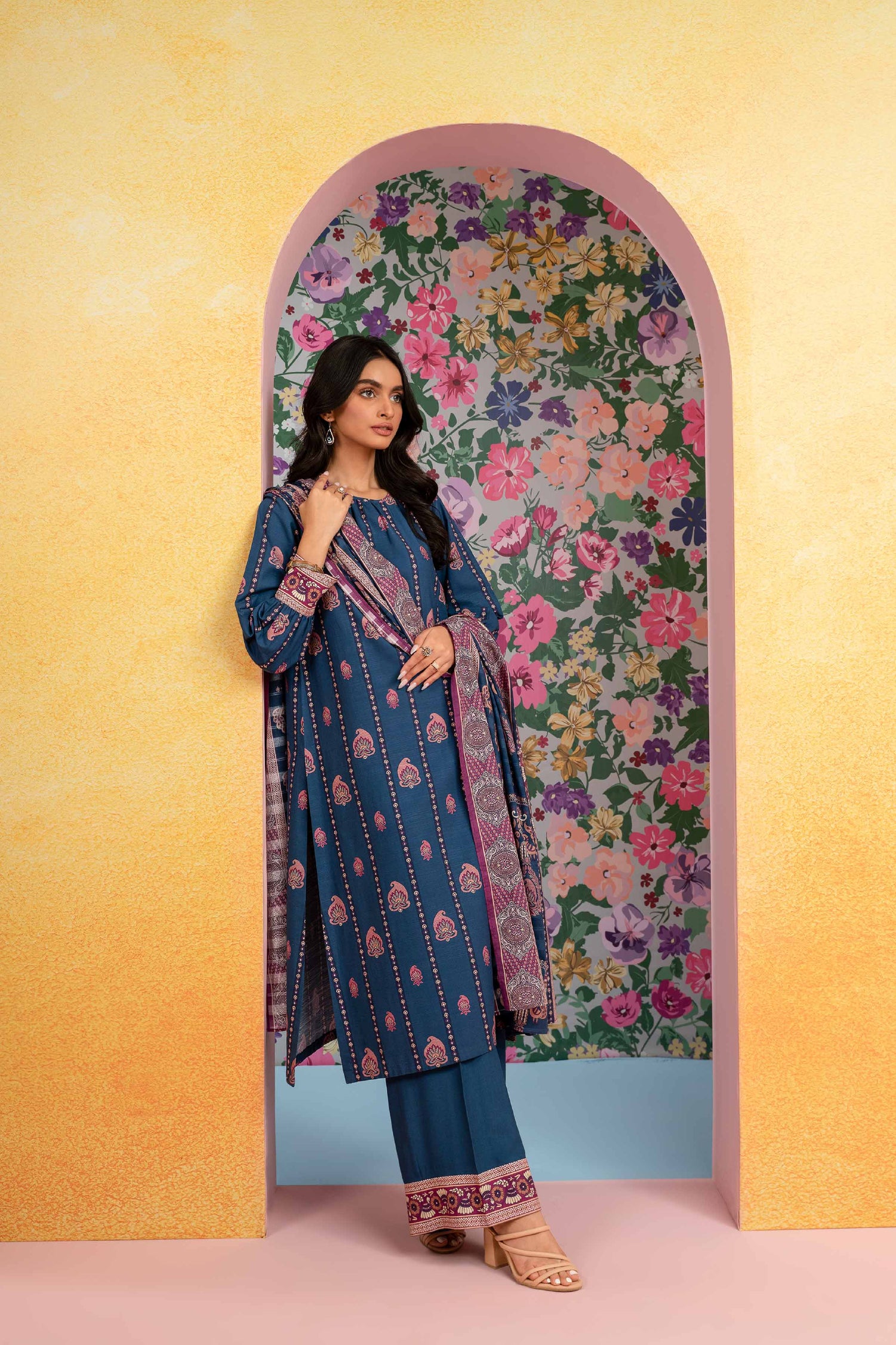 Nishat 3pc Digital Printed Lawn Collections