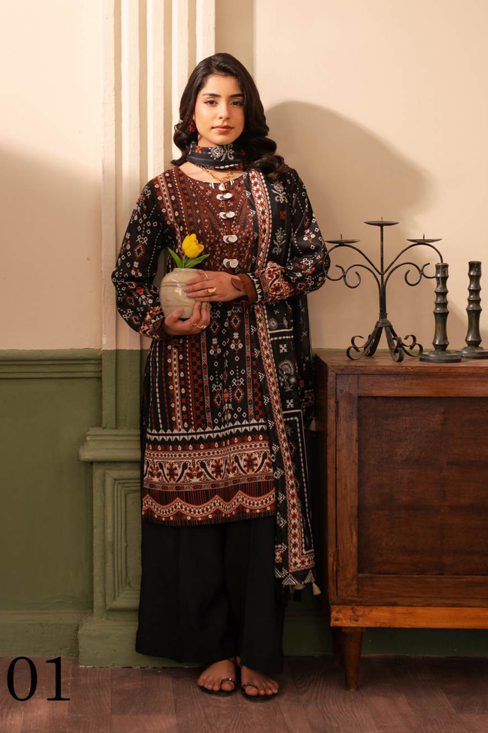 RAHIA UNSTITCHED LUXURY LAWN VOLUME 1-SUMMER EDIT