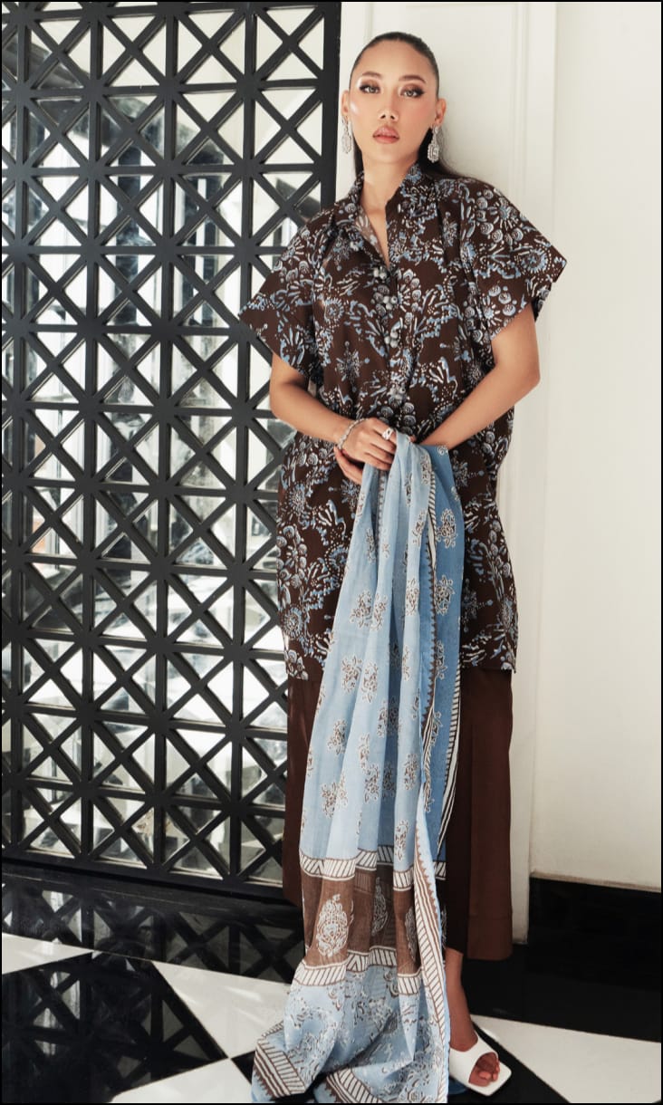 Gul Ahmed 3pc Vital Lawn Collections