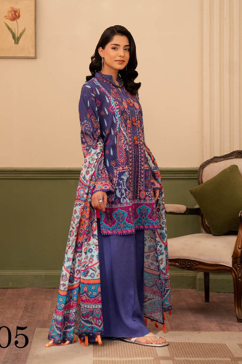 RAHIA UNSTITCHED LUXURY LAWN VOLUME 1-SUMMER EDIT