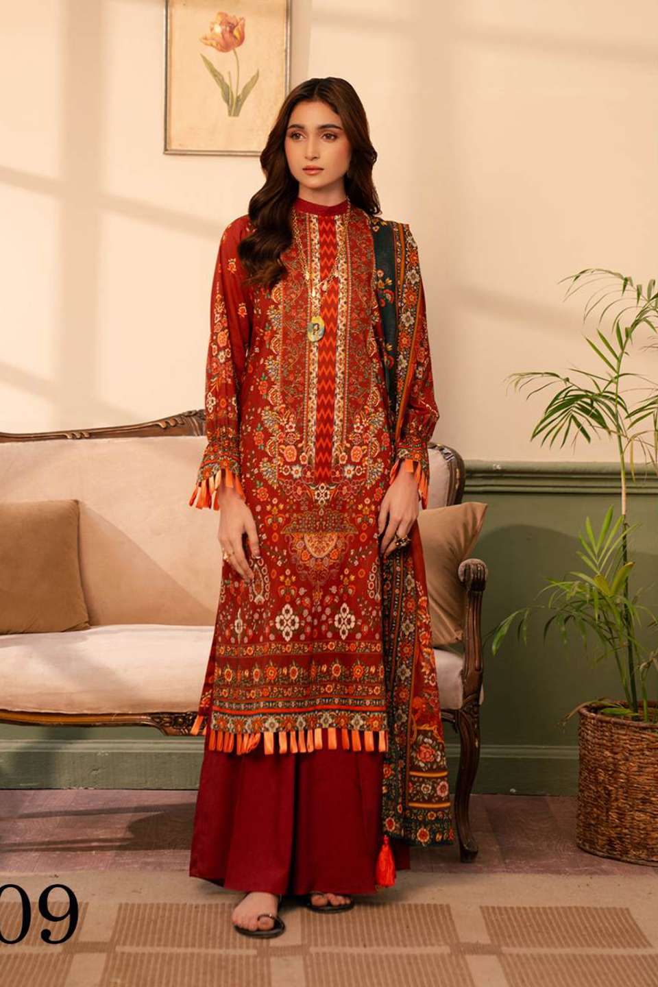 RAHIA UNSTITCHED LUXURY LAWN VOLUME 1-SUMMER EDIT