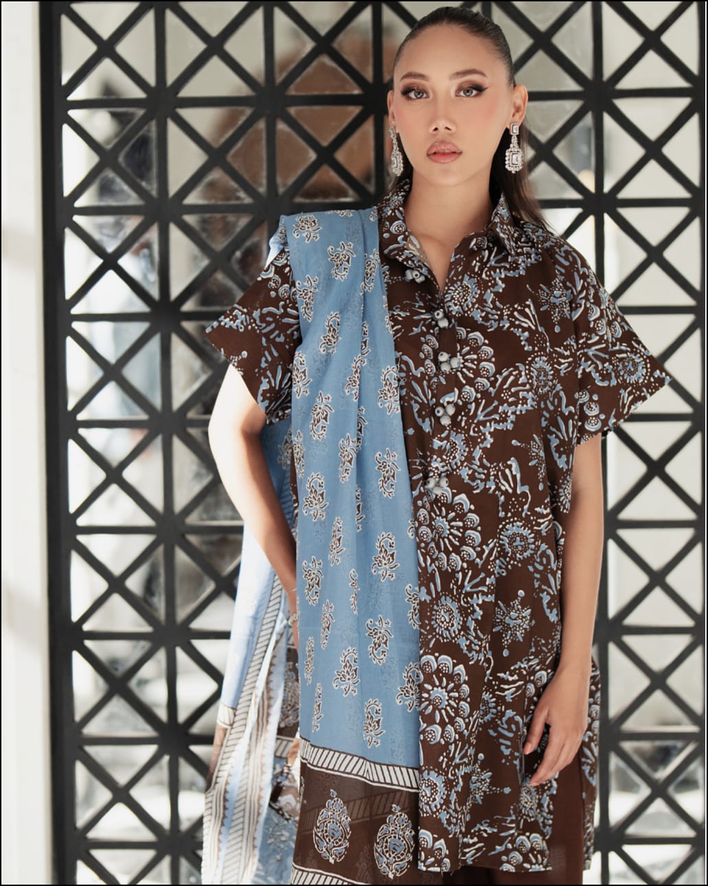 Gul Ahmed 3pc Vital Lawn Collections