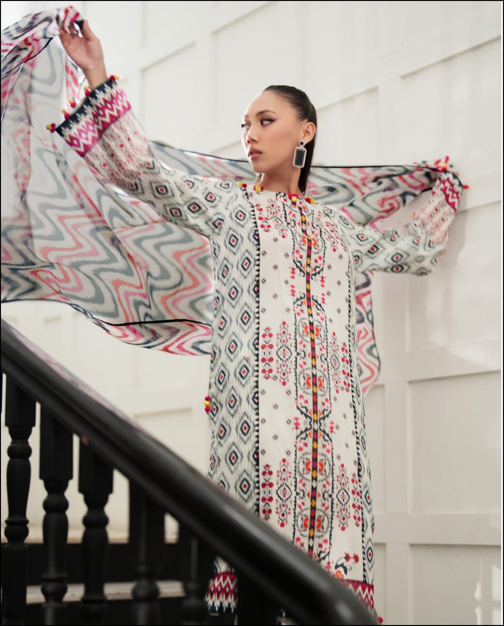 Gul Ahmed 3pc Vital Lawn Collections