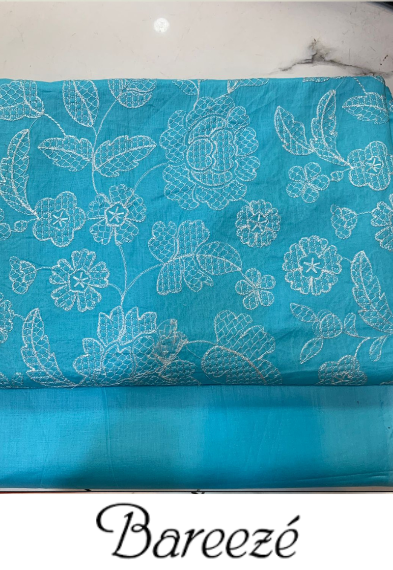 Bareeze 2PC Embroidery Lawn Unstitched Suites