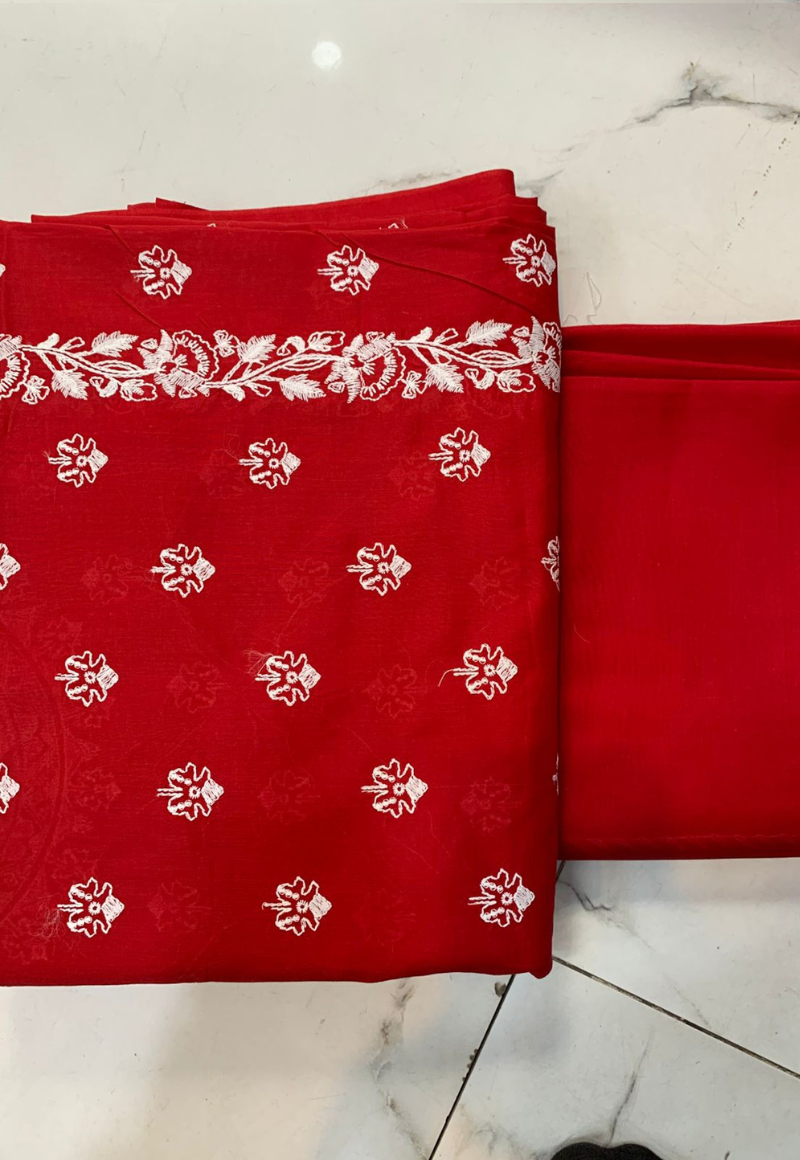 Bareeze 2PC Embroidery Lawn Unstitched Suites