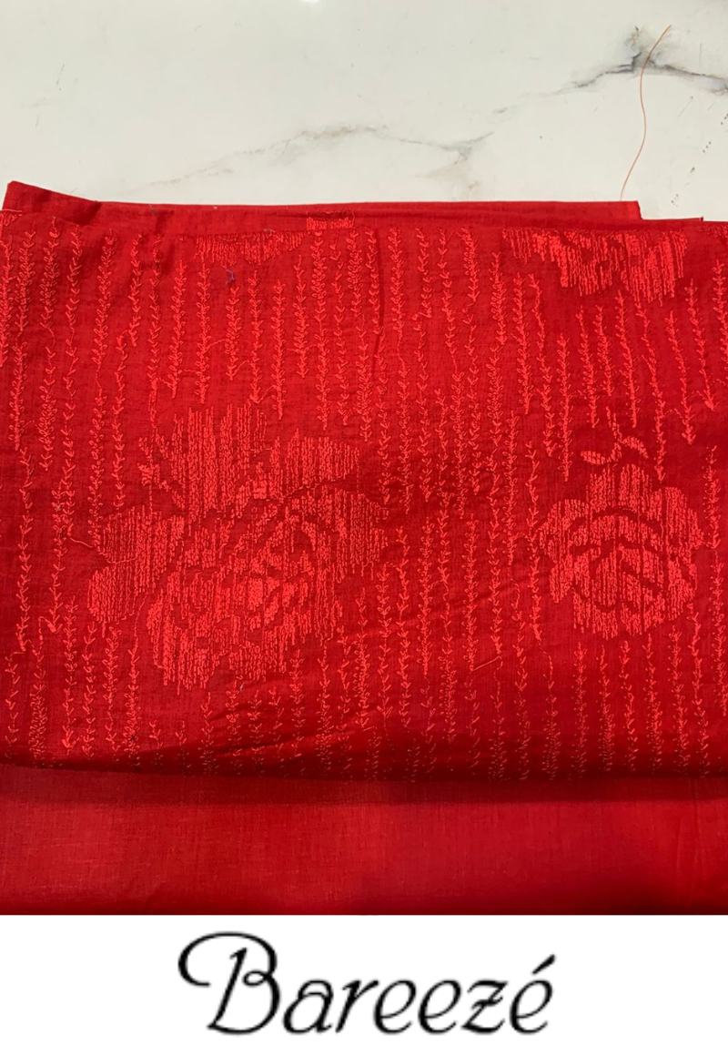 Bareeze 2PC Embroidery Lawn Unstitched Suites