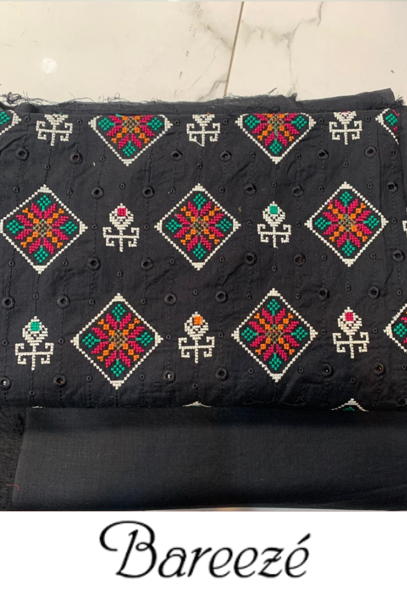 Bareeze 2PC Embroidery Lawn Unstitched Suites