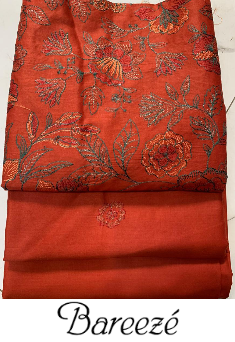 Bareeze 2PC Embroidery Lawn Unstitched Suites