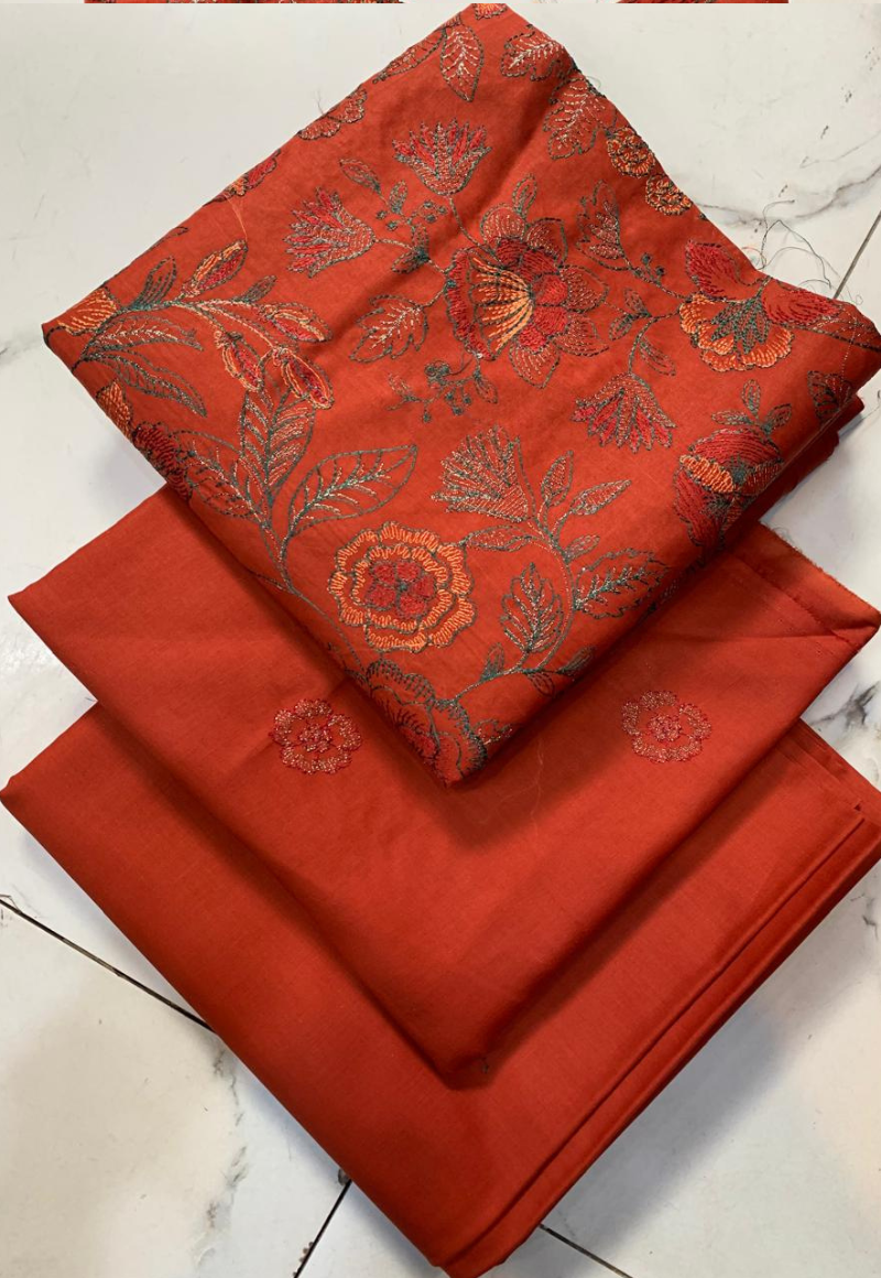 Bareeze 2PC Embroidery Lawn Unstitched Suites