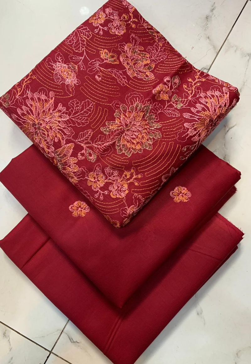 Bareeze 2PC Embroidery Lawn Unstitched Suites