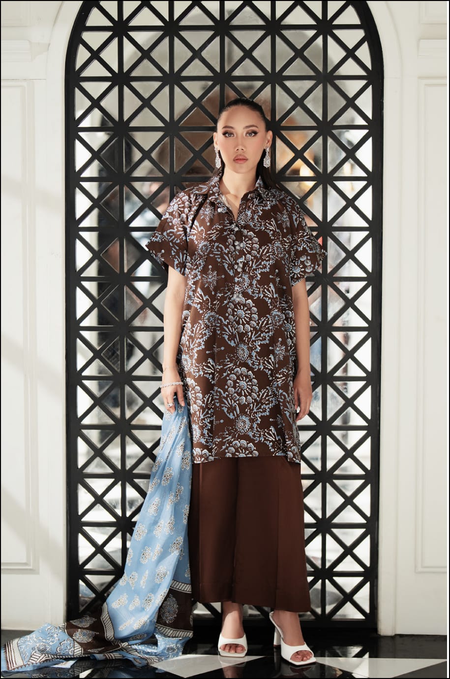 Gul Ahmed 3pc Vital Lawn Collections